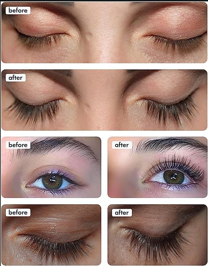 TOPLASH Eyelash Growth Serum - Innovative Formula for Longer, Thicker, Fuller Brows & Lashes - Natural, Cruelty-Free & Hypoallergenic - 0.10 fl.oz.
