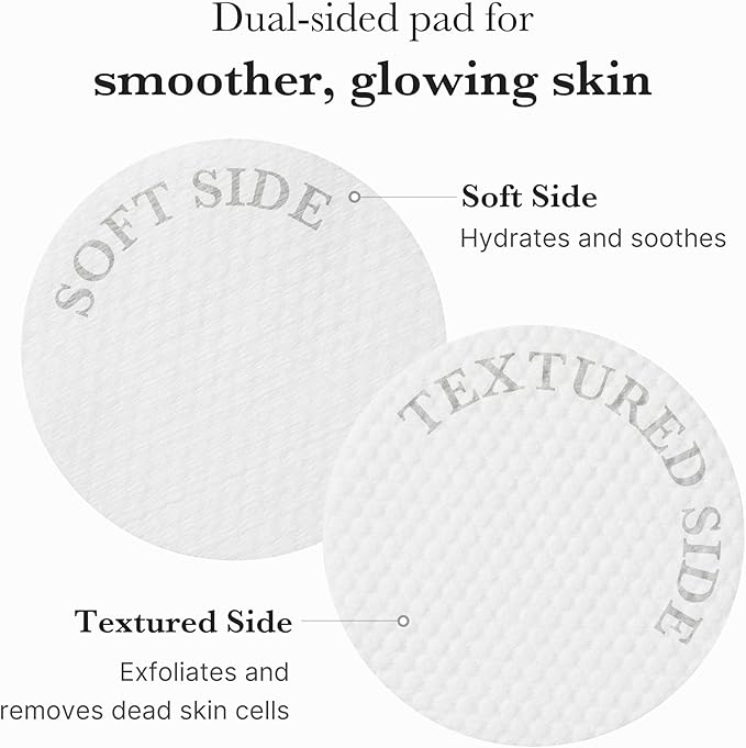 medicube Toner Pads Zero Pore Pad 2.0 | Dual-Textured Facial Pad for Exfoliation and Pore Care with 4.5% AHA Lactic Acid, 0.45% BHA Salicylic Acid | Ideal for All, Korean Skin Care, 70 Pads (1 Pack)