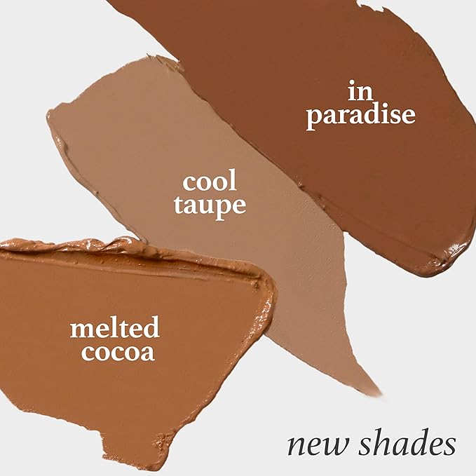 Julep Skip the Brush Cream to Powder Bronzer & Contour Stick - Cool Taupe Fair to Light skin tones - Long Lasting Blendable and Buildable Color -Multi-Use 2-in-1 Blush and Lip Makeup Stick