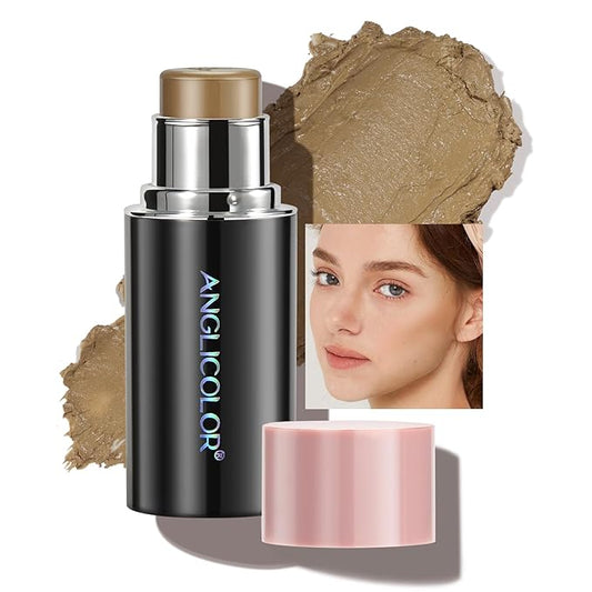 Anglicolor Contour Stick, Long Lasting, Cream Contour, Smooth, Blendable, Contour Stick Makeup, Floral Fragrance, Hydrating, Define 3D Contouring, Better for Fair Skin