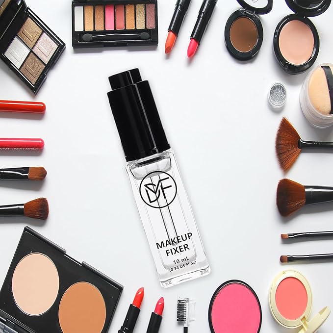 Makeup Fixer Cosmetics Pigment Activator,Makeup Mixing Liquid,Durability Waterproof Transparent Make-up Fixer Liquid Drops,Eyeshadow Sealant 10mL/0.34 US FL OZ