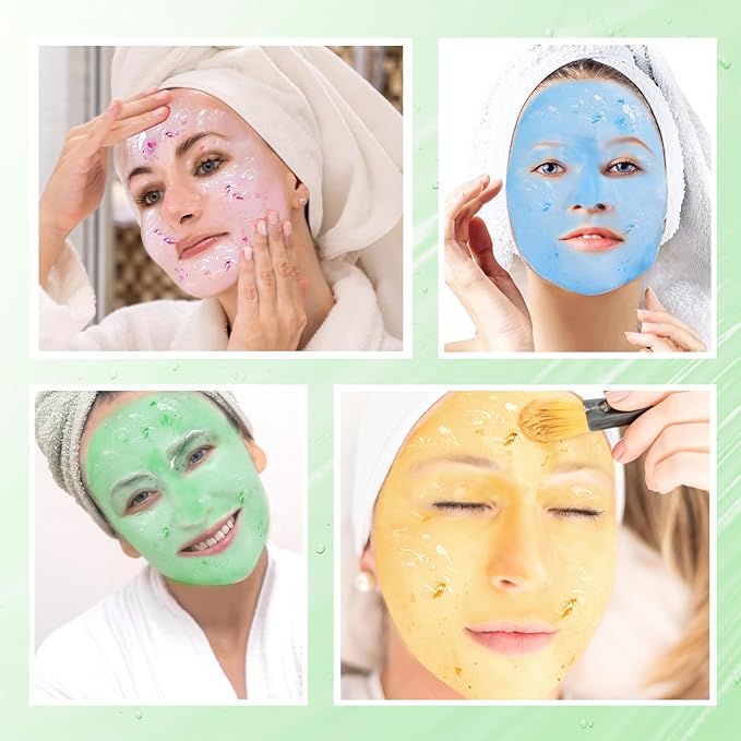 LUCKY CAT Jelly Mask for Facials Professional, Hydrating & Moisturizing Peel-Off Gel Jelly Face Mask Skin Care for Deep Hydration & Glow, Professional Spa Use for All Skin Types 23 Fl Oz (Aloe Vera)