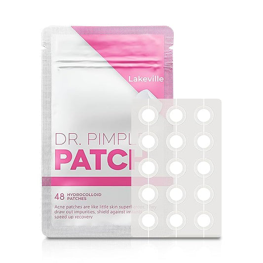Dr. Pimple Patch Hydrocolloid Healing Acne Care - Pimple Patches Acne Spot Treatment for Face and Skin - Korean skin care - Invisible & Concealable Zit Treatment Stickers
