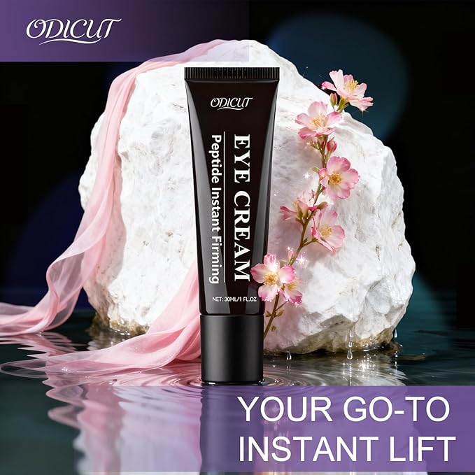 Temporary Instant Eye Tightener Cream – 30 ML Lightweight Under Eye Cream for Daily Skincare, Helps Smooth the Look of Eye Bags & Puffiness, Provides Temporary Cosmetic Tightening & Hydration -1 Pack