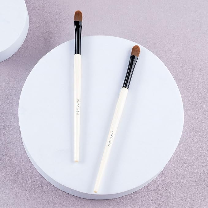 Small Concealer Brush Under Eye, Concealer Brush, Small Flat Makeup Brushes, Under Eye Brush Concealer, Flat Brush Under Eye. (801)
