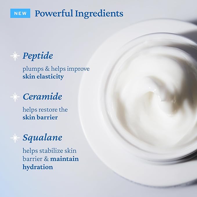 belif Moisturizing Bomb – Daily Ceramide Moisturizer with Peptide & Squalane, 48hr Hydration & Anti-Aging Cream, Milky & Lightweight, Restores Skin Barrier, Korean Skincare, 0.84 fl oz (25ml)