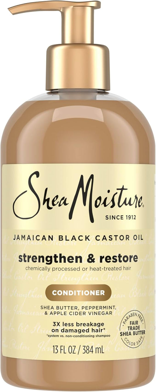 Shea Moisture Jamaican Black Castor Oil Strengthen, Grow & Restore Conditioner - 13 oz