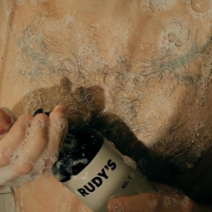 Rudy's No. 3 Body Wash - Natural Ingredients, Sulfate & Paraben Free - Exfoliates, Nourishes, and Maintains pH Balance (1 fl oz)