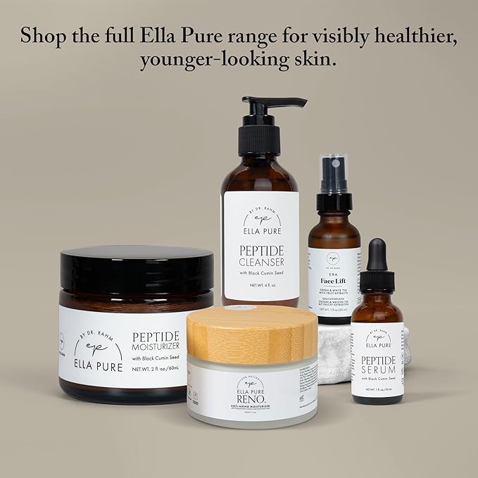 ELLA PURE 1.8 oz Face Lift Mist - Hydrating Face Spray with Green Tea & Niacinamide - Natural Skin Care Spray with Antioxidants, Amino Acids & Aloe for Brighter, Softer Complexion.