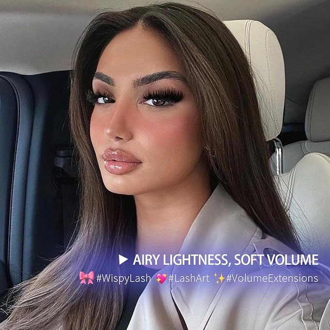 Lash Clusters Spike Cluster Eyelash Extensions Volume Eye Lash Clusters Wispy 10-16mm DIY Lashes Extension Thick Manga Eyelash Clusters for Bold Look