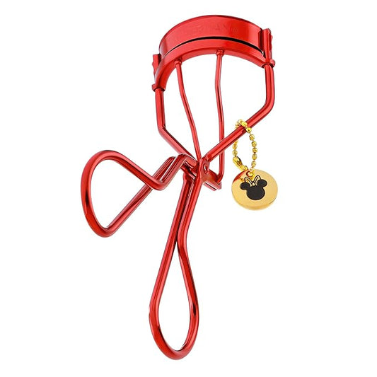 Tweezerman Disney's Minnie Mouse Classic Eyelash Curler with Refill Pads - Makeup Eyelash Tool for All Eye Shapes