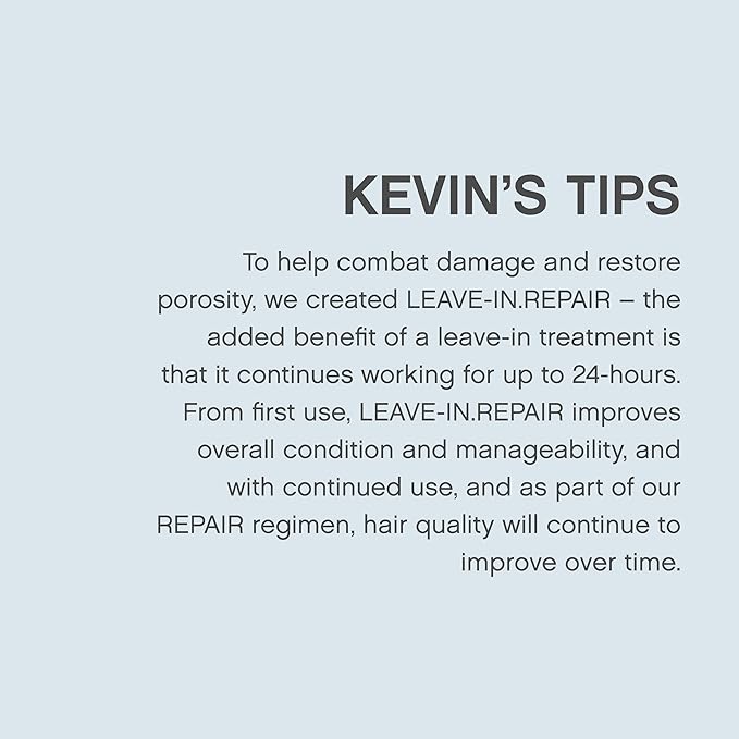 KEVIN.MURPHY LEAVE-IN.REPAIR - Keratin Hair Treatment - For All Hair Types - Damaged Hair Repair - Heat Protectant for Hair - Cruelty Free Hair Care - 200 mL / 6.7 fl oz