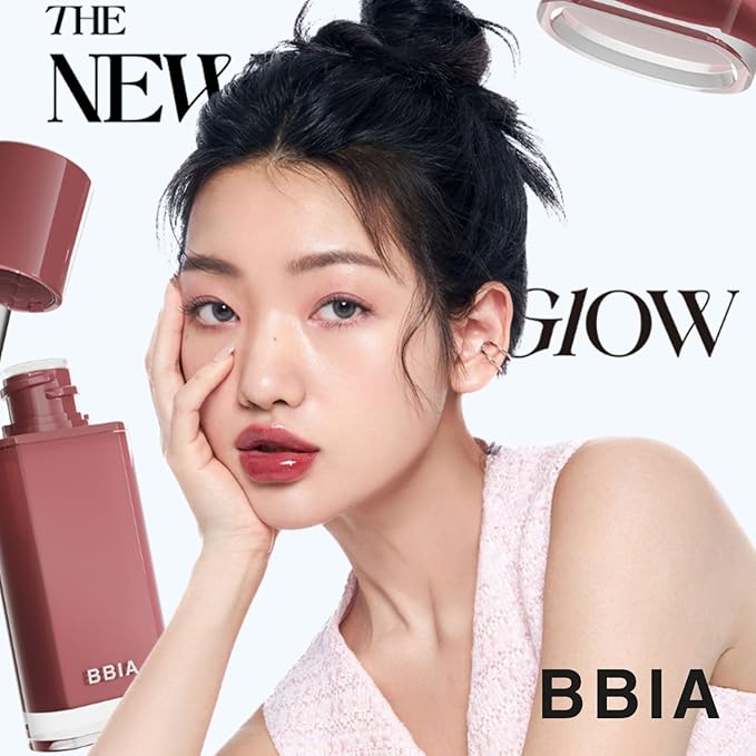 BBIA Glow Tint – Lip Plumping Volumizing Glossy & Glowy Lip Stain Naturally Moisturizing Comfortable Texture Lightweight Long-Lasting Vivid Color Non-Sticky Korean Makeup (03 MAUVE, Pack of 1)