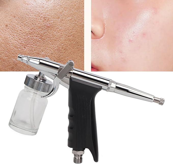 DUIMIMI Facial Oxygen Injector Spray Gun Deep Moisturizing Skin Rejuvenation, Atomization Fine Mist Sprayer for Hydrating, Oil Control Portable Home Beauty Salon Use