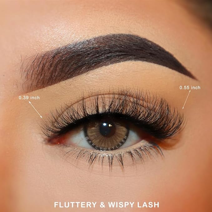 Lashes Mink Bulk 30 Pair Wholesale Lashes 5D Fluffy Eyelashes Wholesale Faux Mink Eyelashes Natural Medium Length Fake Lash with Portable Pack (Semi-Full 30 Pairs)