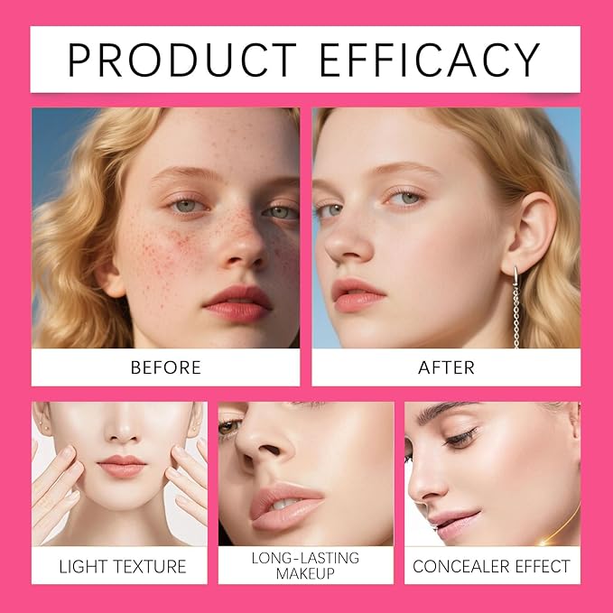 Mineral Sunscreen Setting Powder, SPF 50 Transparent Brush Powder, Long-Lasting,Lightweight Breathable, Oil Control Natural Matte, Suitable for Face, Scalp & Hair