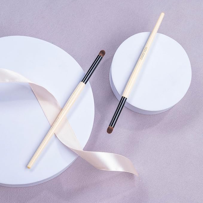 Natural Pony Hair Eyeshadow Brush, Small Blending Eye Shadow Brush, Eye Shadow Blending Brush, Nose Contour Brushes, Eyeshadow Blending Brush, Makeup Brushes (E804M)