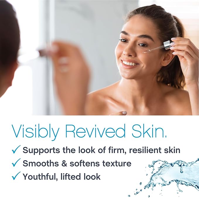 NeoCell Collagen Peptides Serum for Face | 2 fl oz | Advanced Skin Care | Targeted Fine Lines Formula | for Women and Men