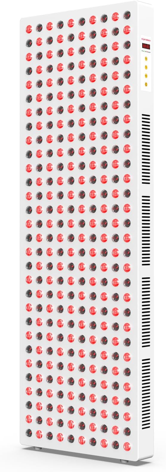 Red Light Therapy, Full Body Red Near Infrared Light 660nm 850nm with 300 Dual Chip Clinical Grade LEDs & Timer, High Power Panel for Anti-Aging, Pain Relief, 400W (Stand Sold Separately)