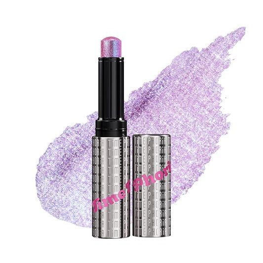 ILLUMINA JELLY EYESHADOW STICK - Long-Lasting Jelly Texture Blendable Eye Shine Stick | Crease-Proof, No Fallout, One-Swipe High-Impact Color | All-Day Wear (010 AMETHYST)