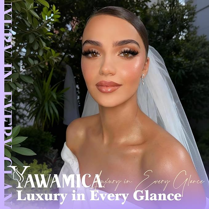 Mink Lash Clusters Fluffy Eyelash Clusters Wispy 10-16mm Individual Lashes CD Curl Manga Cluster Eyelash Extensions Soft Matte Black Cluster Lashes DIY Lash Extensions by Yawamica