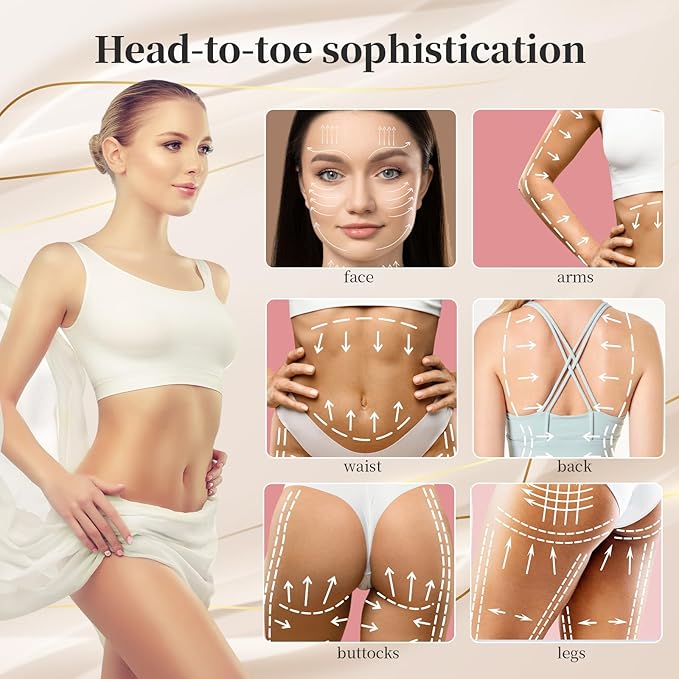Facial Skin Care Device & Body Massager, for Home Use