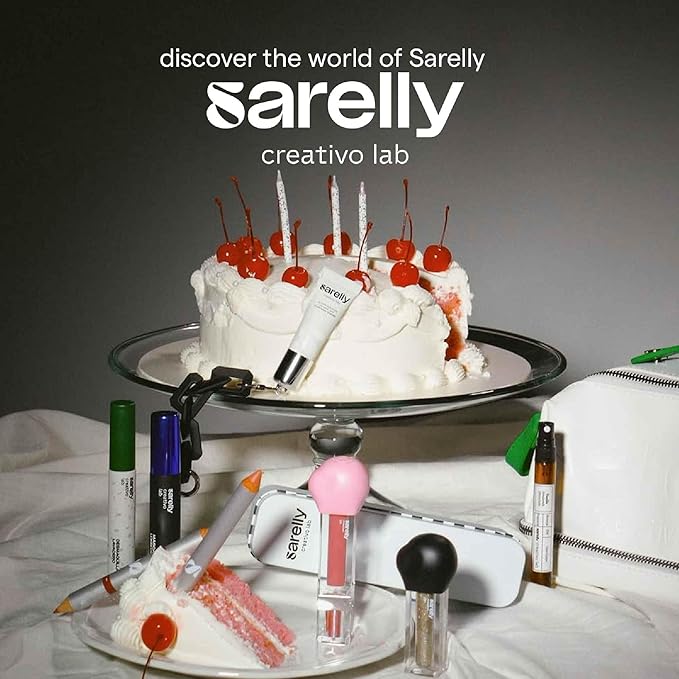 SARELLY, Makeup Bag, Perfect for Makeup Brushes, Vegan Leather, Pink Color, Sarelly Creative Lab