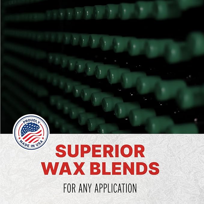 Blended Waxes, Inc. Bottle Sealing Wax, Pastille Wax Seal Beads For Wine, Beer, and Liquor Bottle Sealing, Seals Between 25-30 Bottles, 1 lb, Green