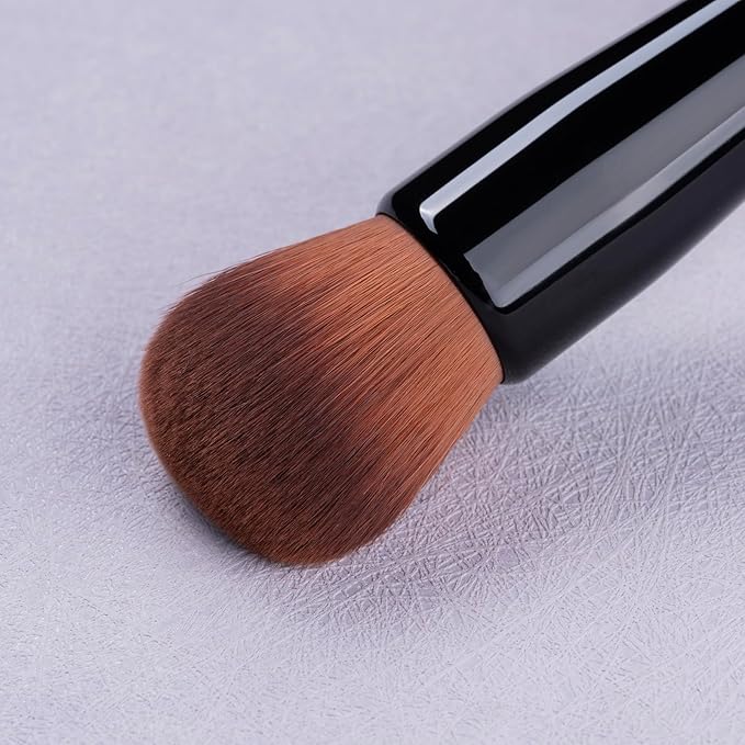 Kabuki Powder Foundation Brush, Powder Contour and Bronzer Brush, Portable Travel Kabuki Foundation Brush, Makeup Brush for Liquid Blush, Cream Foundation Blending. (K800)