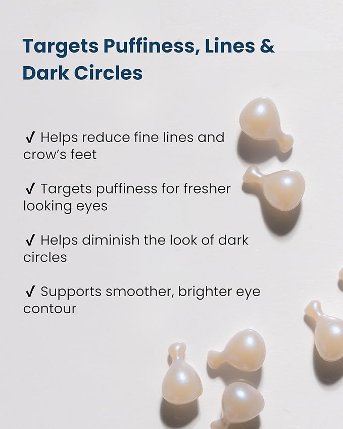 UP21 Eye Serum for Dark Circles & Puffiness (42 cap jar)