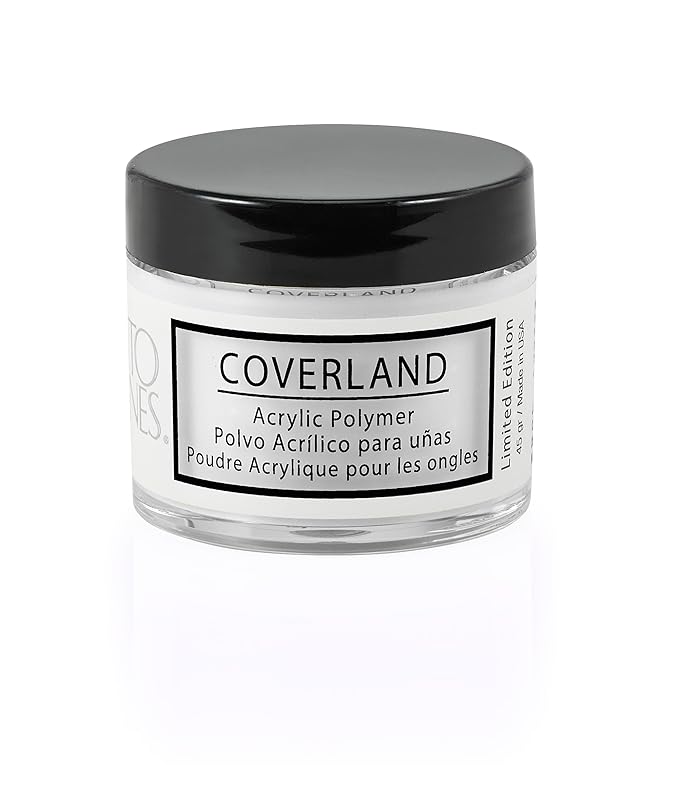 Tones Coverland Acrylic Nail Powder "Chubby Bunny" - Limited Edition Acrylic Powder for Nail Design, Sculpting, and Masking Nail Bed Imperfections - Professional Acrylic Nail Supplies - (1.5 Oz)