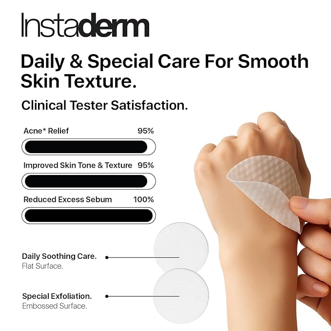 Complexion Renewal Pads-Eliminates Acne, Cystic Breakouts, Pimples, Oily Skin & Clogged Pores. Reduces Appearance of Uneven Skin Tone, Dark Spots, Freckles & Wrinkles.