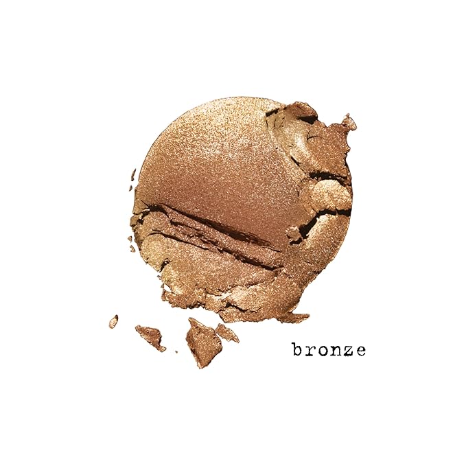 stila Heaven's Hue Highlighter | Lightweight Soft Makeup Glow, Bouncy Texture Illuminates Skin, Transfer-Resistant | Bronze, 0.35 Oz. (Pack of 1)