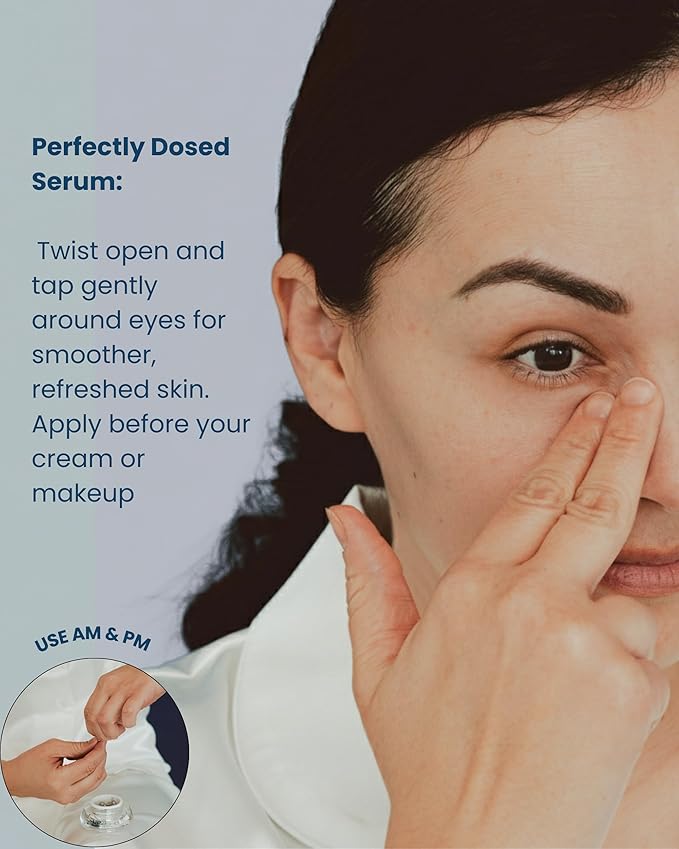 UP21 Eye Serum for Dark Circles & Puffiness (42 cap jar)
