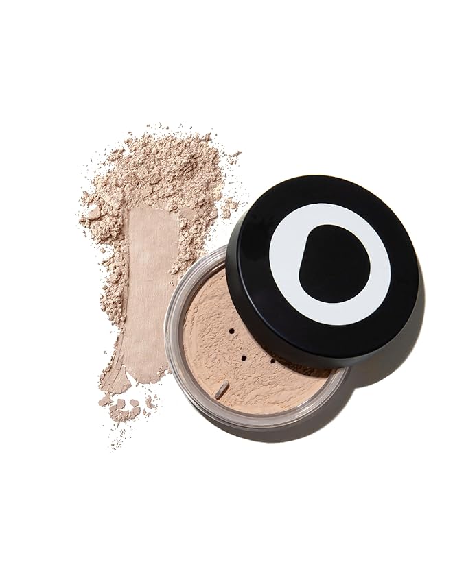 PRIORI Skincare Mineral Foundation, Natural Loose Make Up Powder, Sunscreen Protection, Advanced Skin Correction, Recommended for Sensitive Complexion (Medium Tan, 7 Grams)