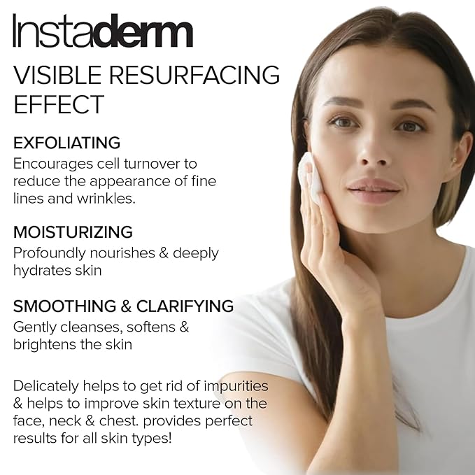 Complexion Renewal Pads-Eliminates Acne, Cystic Breakouts, Pimples, Oily Skin & Clogged Pores. Reduces Appearance of Uneven Skin Tone, Dark Spots, Freckles & Wrinkles.