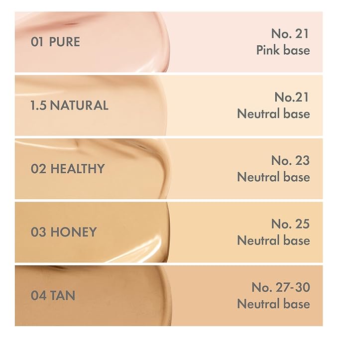 Amuse SEOUL Dew Power Vegan Cushion Foundation (03 HONEY) | Dewy, glow, long-lasting, double coverage, clean beauty, lightweight, natural look, hydrating cushion