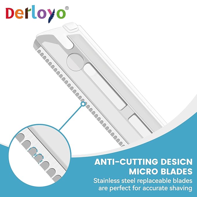 18-Pack Replacement Blades for Women's Eyebrow Razor