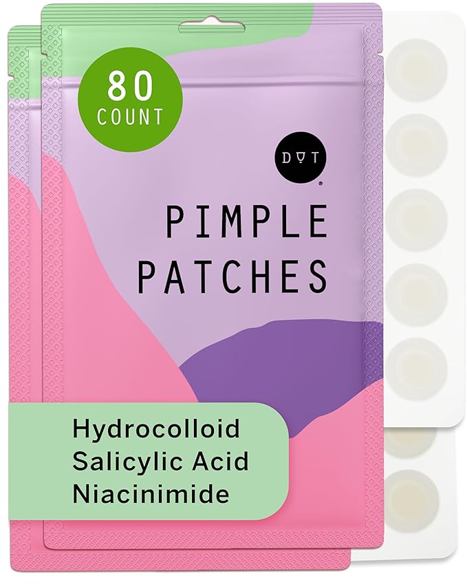 Pixie Cup Dot Hydrocolloid Blemish Patches for Face – Invisible Skin-Covering Stickers with Tea Tree Oil & Vitamin C – Ultra-Thin Cosmetic Patches for Visible Blemishes (10 mm, 80 ct)