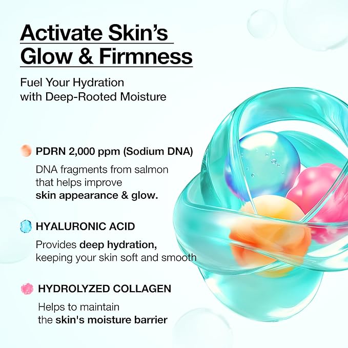 Anua PDRN Collagen Glow Facial Serum Spray,Texture Revive Spray, Easy&Quick For Glass Skin,Early Plumpness & Hydrating,Firming For Rejuvenating skin,Reverse Micelle Structure (100ml(3.38fl.oz))