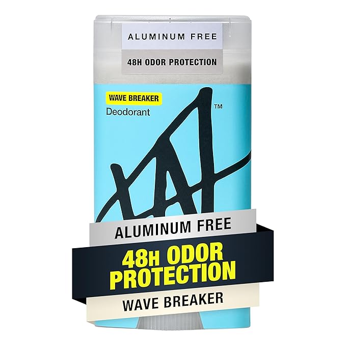 W By Jake Paul Men's Aluminum-Free Deodorant, Sensitive Skin Friendly, Dermatologist Tested, Vitamin-Infused Deodorant for Men, Wave Breaker Scent, 2.6 oz