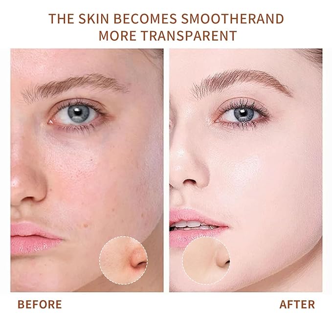 Oil Control Loose Powder, Long Lasting Waterproof Setting Powder with Natural Ingredients, Skin Smoothing, for All Skin Types