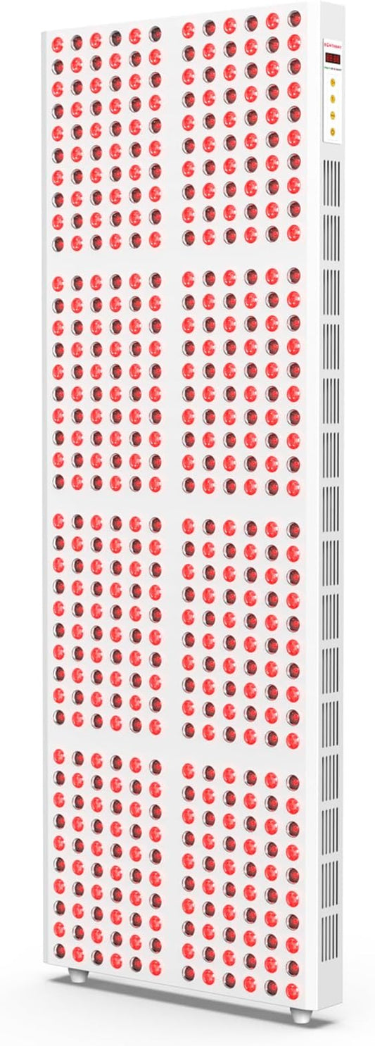 Red Light Therapy, Full Body Red Near Infrared Light 660nm 850nm with 480 Dual Chip Clinical Grade LEDs & Timer, High Power Panel for Anti-Aging, Pain Relief, 800W (Stand Sold Separately)