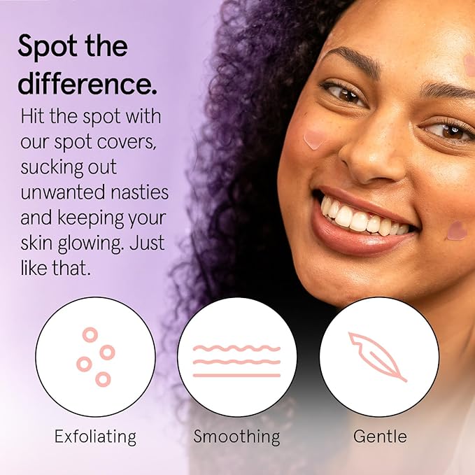 grace & stella Award Winning Pimple Patches for Face - Dermatologist Tested Acne Patches - Hydrocolloid Patch for Breakouts, Whiteheads - Vegan Acne Spot Treatment for Face (Hearts, 216 Pack)