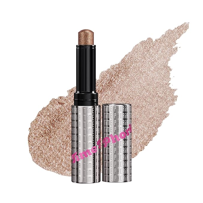 ILLUMINA JELLY EYESHADOW STICK - Long-Lasting Jelly Texture Blendable Eye Shine Stick | Crease-Proof, No Fallout, One-Swipe High-Impact Color | All-Day Wear (005 BRONZITE)