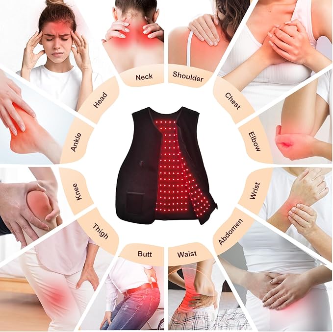 Red-Light-Therapy-for-Body,2026 Upgraded Medical-Grade Red Light Therapy 4 Modes for Body Pain Relief,315Dual Wave Near Infrared Light (660nm & 850nm) LEDs(Black26.77"x19.68")