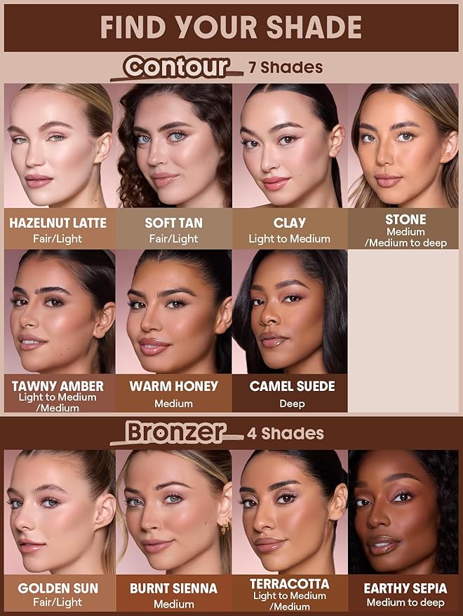 SHEGLAM Buttery Buff Contour & Bronzer Stick-Camel Suede