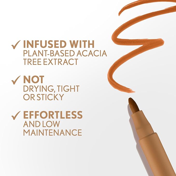COVERGIRL Outlast Lipstain, 38 Honey Sculpt, Non-Drying, Lightweight, 0.05oz