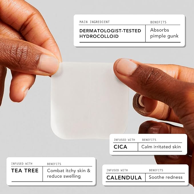 AVARELLE Ultimate Acne Care Trio Pimple Patches | Hydrocolloid Acne Patches for Blemishes and Zit for Face, Vegan, Cruelty Free