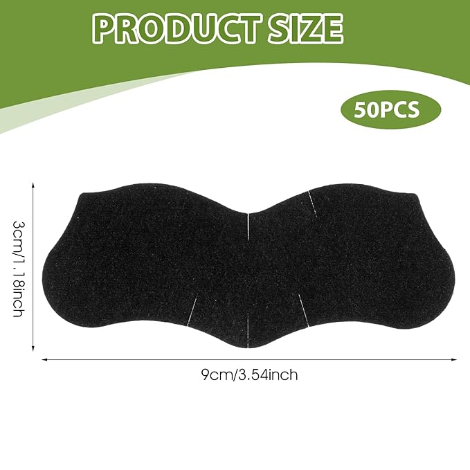 50PCS Blackhead Remover for Face, Blackhead Pore Strip, Remover Pore Strips for Nose, Deep Cleansing Charcoal Strips, Effective Control of Oily Skin Clogged Pores Practical for All Skin Types